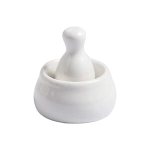 Sheskind Mini Ceramic Grinding Bowl, A Perfect Pill Crusher, Also Suitable for Crushing Spices, Herbs, etc