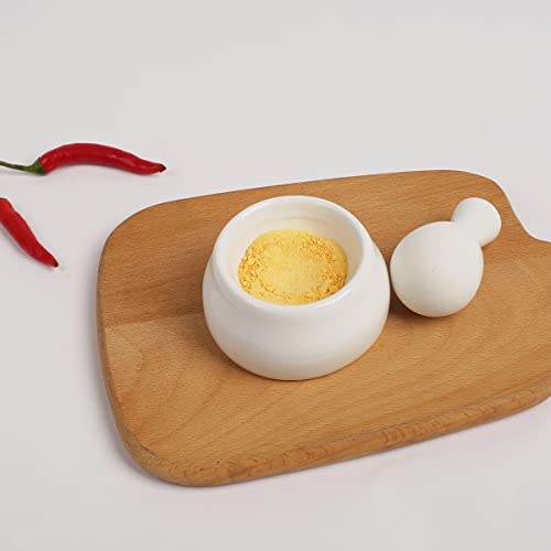 Sheskind Mini Ceramic Grinding Bowl, A Perfect Pill Crusher, Also Suitable for Crushing Spices, Herbs, etc