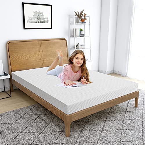 LIFERECORD 6 inch Full Mattress in a Box, Gel Memory Foam Mattresses Made in USA for Full Bed, Medium Firm