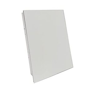 FixtureDisplays® 16X24" Recess Glass Mirror Vanity Bathroom Medicine Cabinet Aluminum Frame 15112-NF