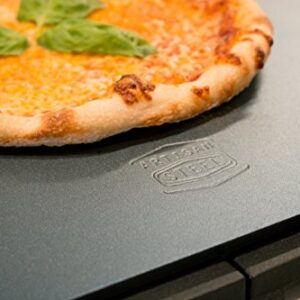 Artisan Steel - High Performance Pizza Steel Made in the USA - 16" x 14.25" (.25" Thick)