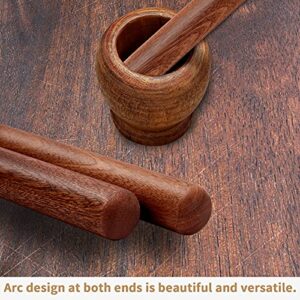 Wood Rolling Pin, Extra Long Thickened Rolling Pin for Baking, Wooden Dough Roller with Round Design at Both Ends for Multipurpose Aisoso (17.7 X 1.38 inches, Natural)