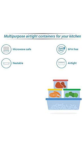 Tupperware Smart Saver #2, 1.1 Litres, 4-Pieces