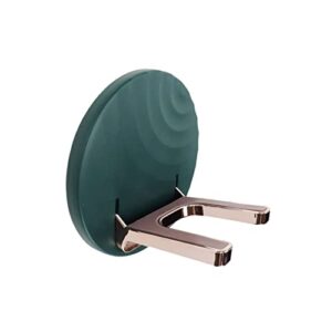 curqia hair dryer holder blow dryer holder wall mount no drilling for bathroom storage, green