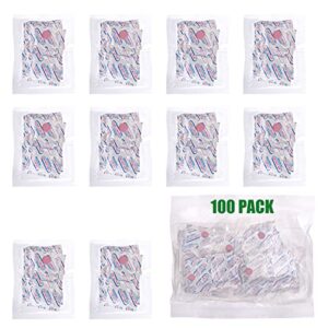 20 packs 2500cc oxygen absorbers（independent vacuum packaging）， premium oxygen absorbers for long term food storage with oxygen indicator in vacuum bag,applicable to mason jars, mylar bags, vacuum storage bags