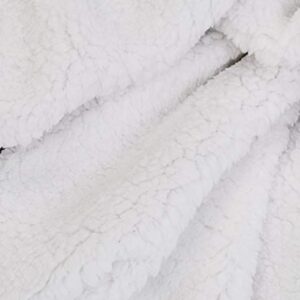 Amazon Basics Ultra-Soft Micromink Sherpa Blanket - Throw, Grey