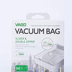 Vago 1 x Medium Bag 40 x 50 centimeters - Clear