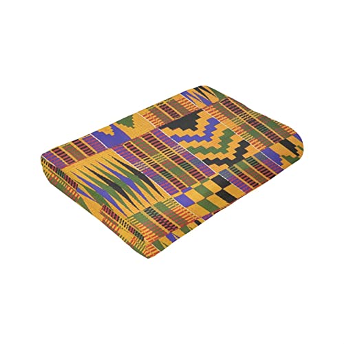 African Blankets & Throws Blanket Soft, African Art Throw Blanket Blanket Flannel Blanket for Home Outdoor(50"x40")