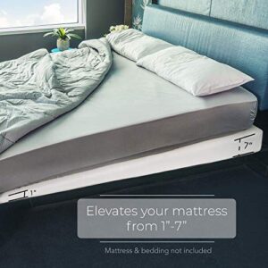 Avana Mattress Elevator - Under Bed 7-Inch Incline Foam Support, Queen