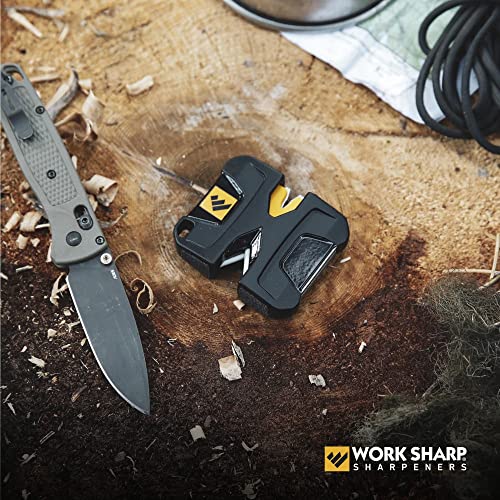 Work Sharp WSEDCPVT EDC Pivot Knife Sharpener, Black