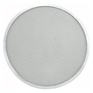 winco winware 16-inch seamless aluminum pizza screen, 16 inch