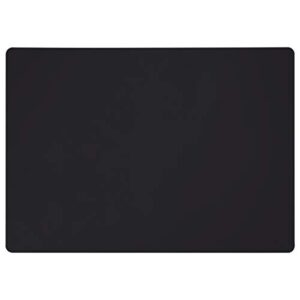 Extra Large Silicone Mats for Countertop, 28" by 20" Multipurpose Mat, Counter Table Protector, Desk Saver Pad, Placemat Nonstick Nonskid Heat-Resistant Pad, Black