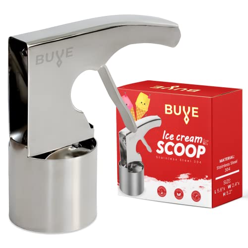 Ice Cream Scoop - Stainless Steel Ice Cream Scoop with Trigger - Ice Cream Scooper-Ice Cream Scoops