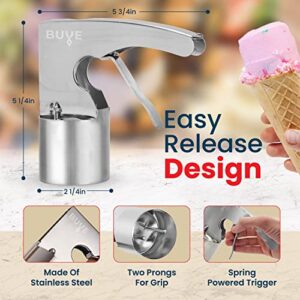 Ice Cream Scoop - Stainless Steel Ice Cream Scoop with Trigger - Ice Cream Scooper-Ice Cream Scoops