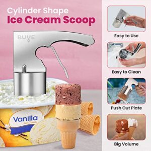 Ice Cream Scoop - Stainless Steel Ice Cream Scoop with Trigger - Ice Cream Scooper-Ice Cream Scoops