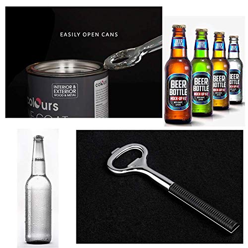 Bartender Bottle Openers - Huameilong Heavy Duty Stainless Steel Beer Bottle Cap Openers