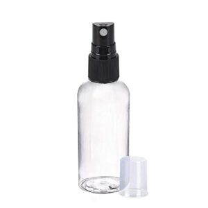 1pcs portable empty spray bottles refillable container bottle eco-friendly no-toxic transparent c4l1 plastic travel