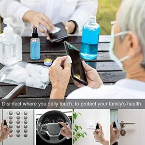 1pcs Portable Empty Spray Bottles Refillable Container Bottle Eco-Friendly No-Toxic Transparent C4l1 Plastic Travel