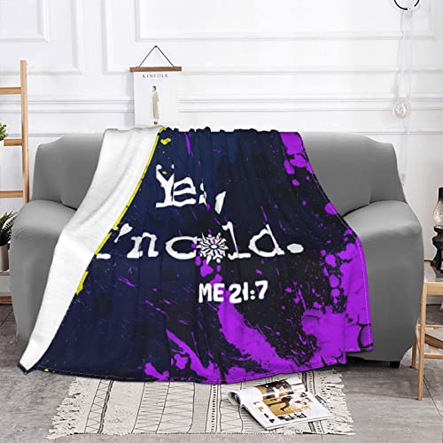 Yes I'm Cold Me 24:7 Blanket Gifts Funny Throw Blanket Flannel Blanket Ultra-Soft Blanket Fuzzy Blanket Plush Blanket Soft Cozy Lightweight Blanket for Sofa Bed 60"x50"