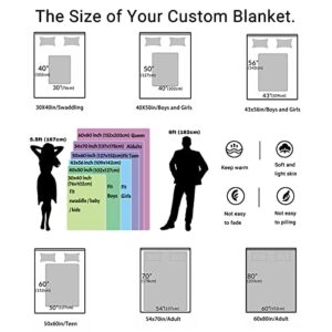 HEINARE Custom Blanket Gifts for Grammy, Customized Blankets with Photos, Make a Personalized Bed Throws to My Grammy, Custom Souvenir Throw Blanket for Best Grammy Ever, 8 Collages Made in USA