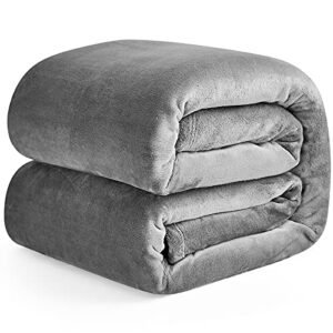eheyciga blanket for men & women grey standard size 35 inches