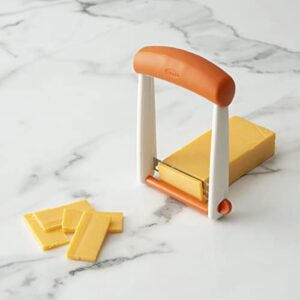 Chef'n 103-130-008 Slicester Cheese Slicer, 4.75" x 6.5" x 1", Orange