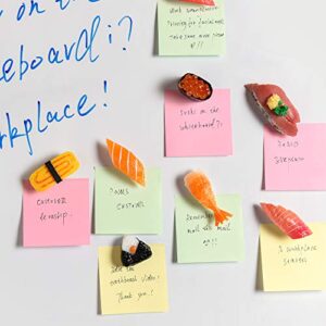 Hey Foly Cute Refrigerator Magnets Funny Magnets for Fridge, Simulation Sushi Refrigerator Magnet, Fine for Whiteboards, Maps and Home Decoration Magnetic Objects and Even Simulating Food Games!