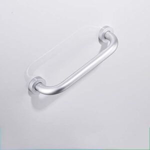 crody bath wall attachment handrails grab bar rails shower aid and support aluminum grab bar,safety handrail for bathtubs, toilets, entrance,wall mounted straight towel rack/silver/30