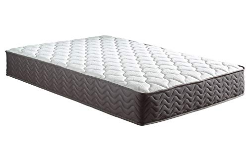 Swiss Ortho Sleep, 12" Inch Memory Foam and Innerspring Hybrid Medium-Firm Plush Mattress/Bed-in-a-Box/Pressure Relieving Bliss, Queen,White