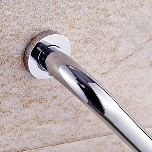 CRODY Bath Wall Attachment Handrails Grab Bar Rails Bathroom Bathtub,Disabled Elderly Toilet Seat Armrest Non-Slip Safety Handle,Wall Mounted Straight Towel Rack/45Cm