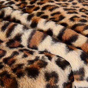 Member's Mark Luxury Faux Fur Throw (Various Prints) (Cheetah)