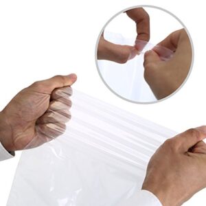 BNY Corner 2 Mil 3x5 Space Saver Reclosable Poly Ziplock Bag 3" x 5" - 1000 Counts