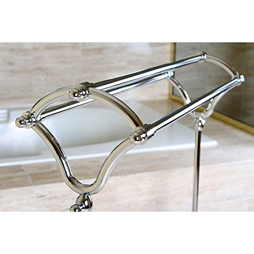 Kingston Brass SCC2281 Pedestal Y-Type Towel-Rack, Polished Chrome