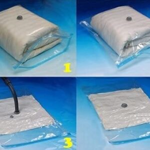 13 Quantity: 12 Large Size 28''x20'' New Improved Vacuum Storage Bags / Space Saver Compressed Bag with 1 TSA Carry-On Travel Pouch Bag