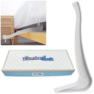 Zlumber Jack - The Ultimate Mattress Lifting Tool - Patented Ergonomic Under Mattress Wedge Elevator for Changing Sheets, Effortless Bed Making (ZlumberJack)