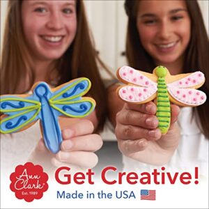 Summer Flower Garden Cookie Cutters 5-Pc Set Made in USA by Ann Clark, Butterfly, Bird, Flower, Daisy, Mason Jar
