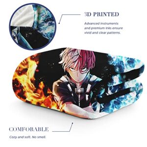 Lightweight Blankets Anime Manga Throw Blanket 3D Printed Soft Comfortable Flannel Fleece Throws for Bed Couch Sofa Floor Car and Home Decor(60"*50")