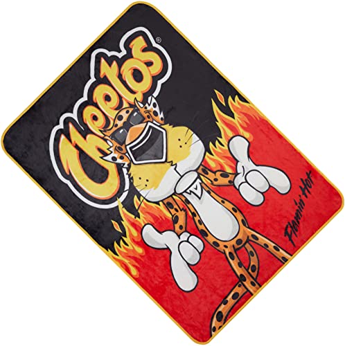 Cheetos Chester Cheetah Fleece Throw Blanket - Flamin Hot Chester Cheetah Soft Fleece Throw Blanket