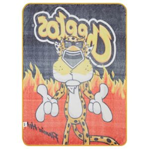 Cheetos Chester Cheetah Fleece Throw Blanket - Flamin Hot Chester Cheetah Soft Fleece Throw Blanket