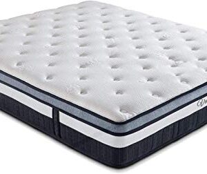 Vesgantti Full Mattress 10 Inch Innerspring Multilayer Hybrid Full Size Mattress - Ergonomic Design with Memory Foam and Pocket Spring Mattress Full Size - Box Top Series Medium Firm Feel