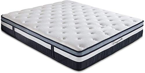 Vesgantti Full Mattress 10 Inch Innerspring Multilayer Hybrid Full Size Mattress - Ergonomic Design with Memory Foam and Pocket Spring Mattress Full Size - Box Top Series Medium Firm Feel