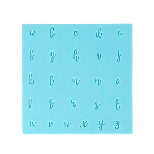 PME Fun Fonts Cupcake & Cookie Stamping Set of 66, blue, standard