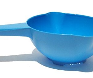 Tupperware Strainer 2 Quart Colander with Handle in Blue