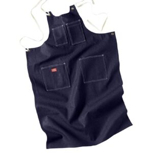 dickies men's toolmaker's apron, indigo blue, s