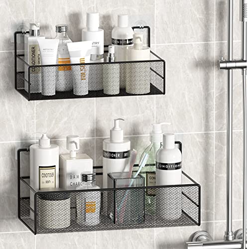 Shower Caddy, Shower Shelves, Adhesive Shower Organizer No Drilling, Large Capacity, Rustproof Bathroom Shower Organizer, Shower Shelf for Inside Shower