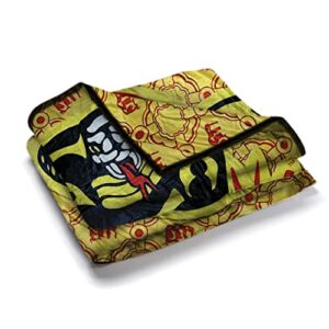 Bazillion Dreams Cobra Kai Fleece Fleece Softest Comfy Throw Blanket for Adults & Kids| Measures 60 x 45 Inches