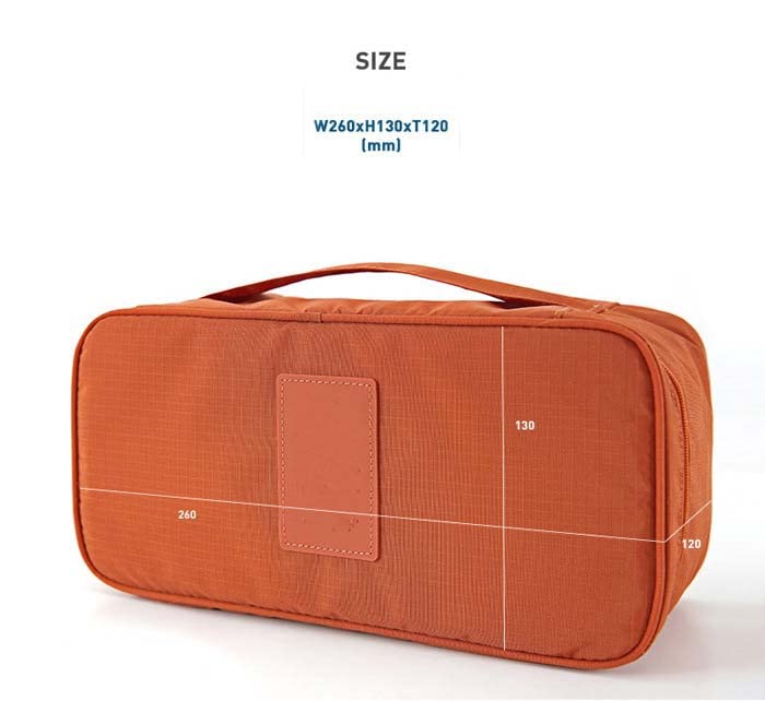 VARWANEO Travel Storage Bag for Clothes Underwear Multipurpose Organizer Bag with Handle