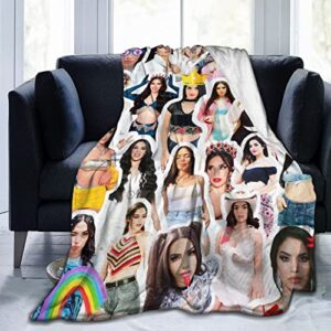 blanket kimberly loaiza soft and comfortable warm fleece blanket for sofa,office bed car camp couch cozy plush throw blankets beach blankets