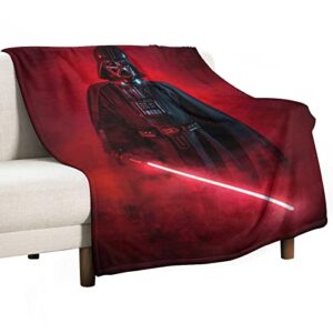 flannel throw travel blanket darth vader for sofa blanket/living room/for adults or children 40"x50"
