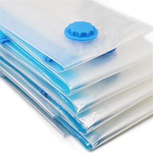 SGKJ Space Saver Bags Reusable Vacuum Storage Sealer Bags Durable Clothing Storage Bags,4060CM, one size